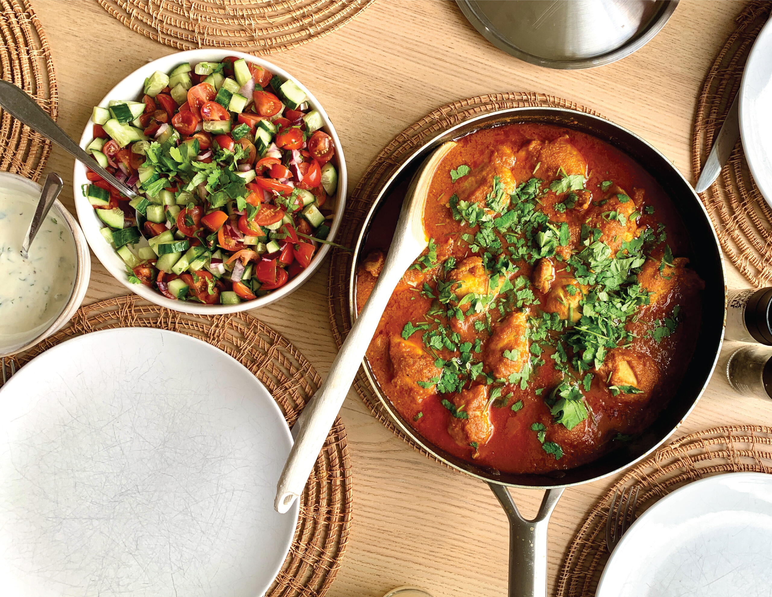 One Pan Easy Chicken Curry. - AZRAA EATS